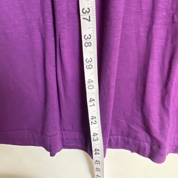 Design History Maxi Strapless Dress S Purple Floral Smocked Beach Resort Summery - Picture 5 of 7